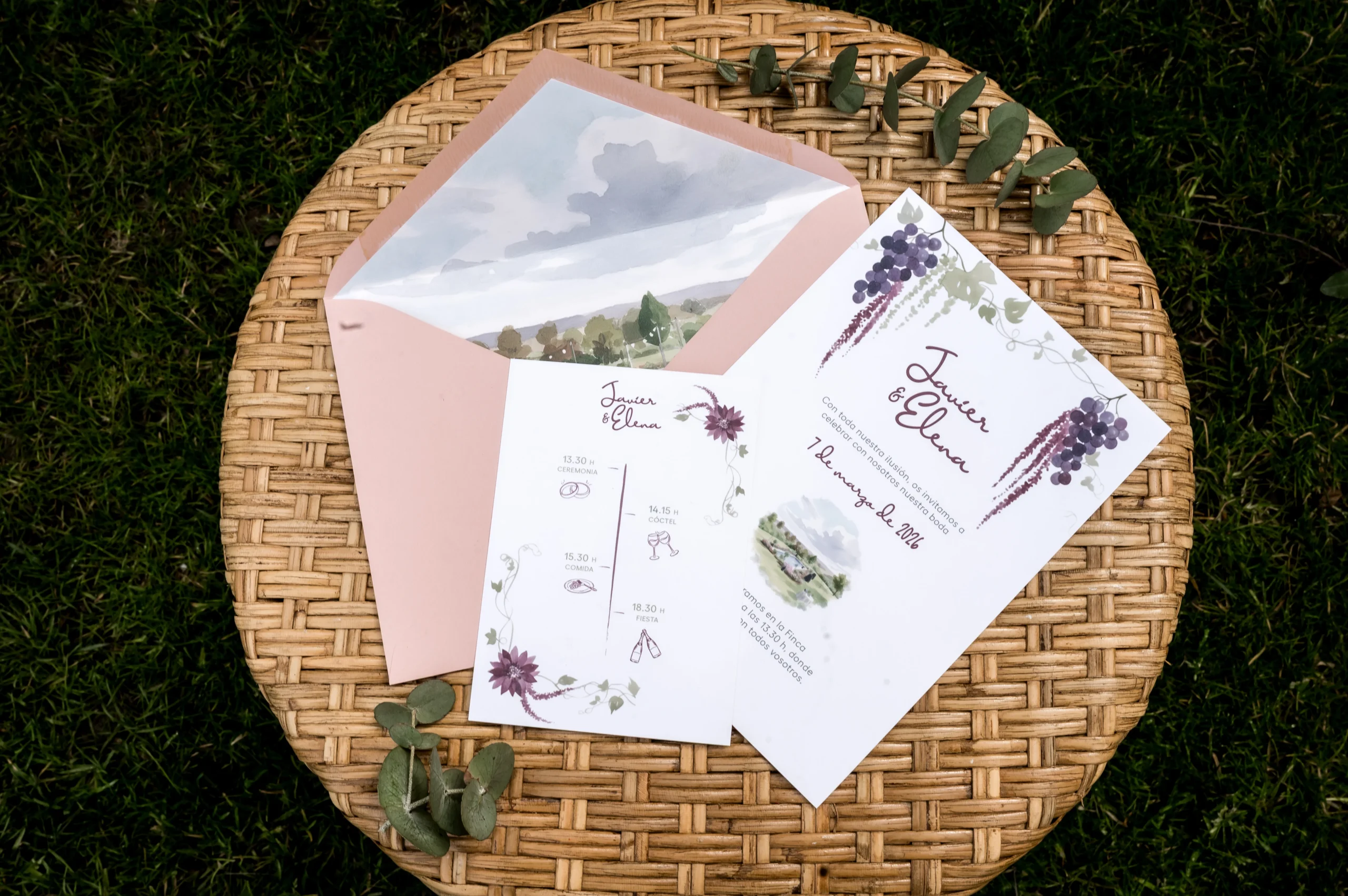 Invitaciones de boda personalizadas